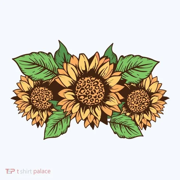Leopard Flowers Polo