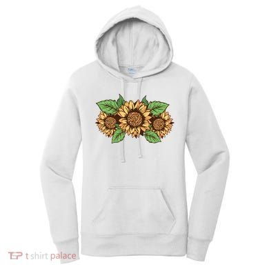Leopard Flowers Women's Hoodie