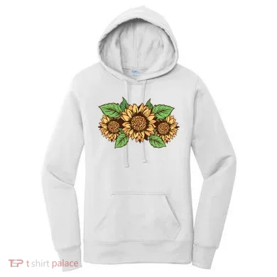 Leopard Flowers Women's Hoodie
