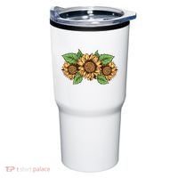 Leopard Flowers Tumbler thumb 0