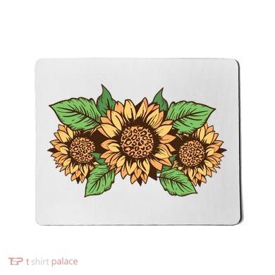 Leopard Flowers Mousepad