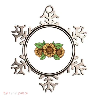 Leopard Flowers Ornament