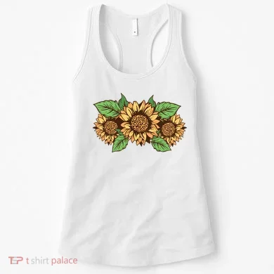 Leopard Flowers Women's Tank Top