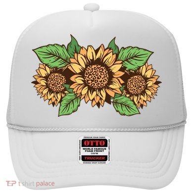 Leopard Flowers Hat