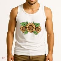 Leopard Flowers Tank Top thumb 3