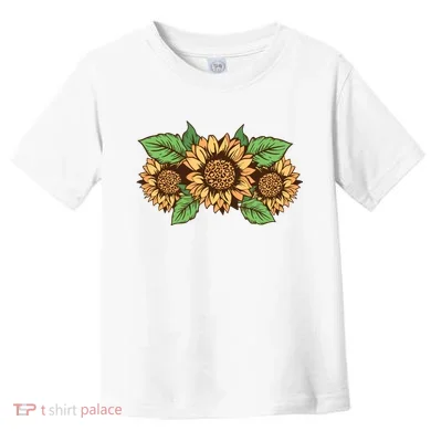 Leopard Flowers Toddler T-Shirt