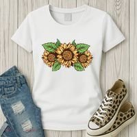 Leopard Flowers Women's T-Shirt thumb 3