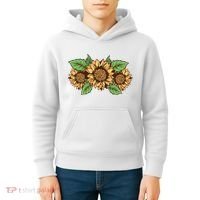 Leopard Flowers Kids Hoodie thumb 4