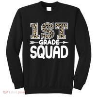 Leopard Print 1st Grade Squad Sweatshirt thumb 0