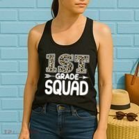 Leopard Print 1st Grade Squad Women's Tank Top thumb 2