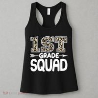 Leopard Print 1st Grade Squad Women's Tank Top thumb 3