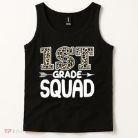 Leopard Print 1st Grade Squad Tank Top thumb 2