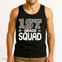 Leopard Print 1st Grade Squad Tank Top thumb 3