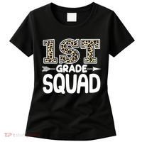Leopard Print 1st Grade Squad Women's T-Shirt thumb 0