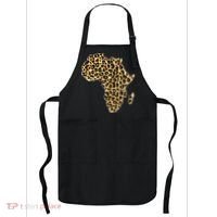 Leopard Print African Map Of Africa Apron thumb 0