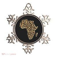 Leopard Print African Map Of Africa Ornament thumb 0