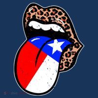 Leopard Print Lips with American Flag Bucket Hat thumb 4