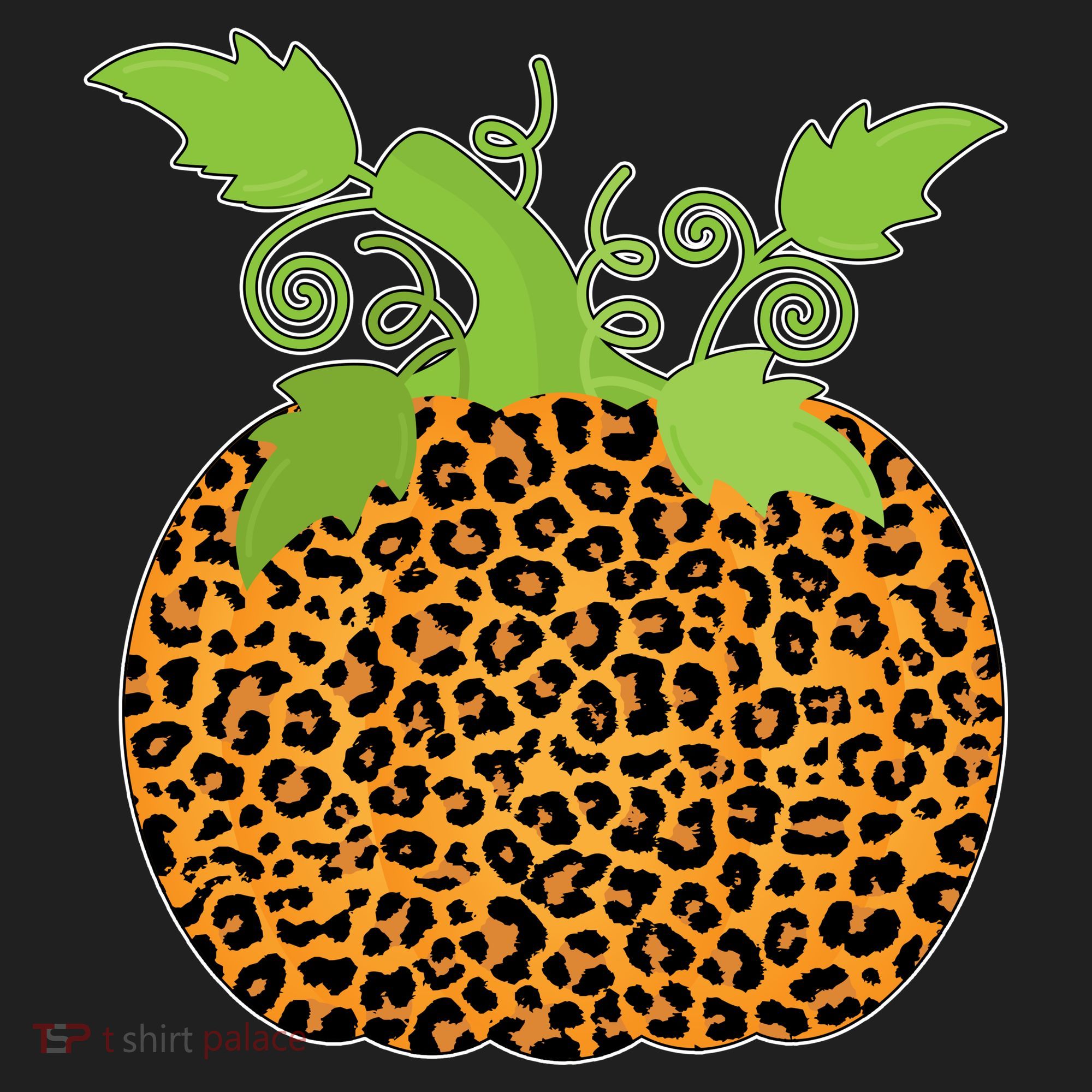 Leopard Print Pumpkin Tumbler