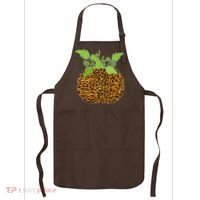Leopard Print Pumpkin Apron thumb 0