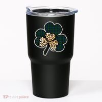Leopard Shamrocks Clover Tumbler thumb 0