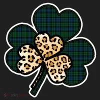 Leopard Shamrocks Clover Tumbler thumb 3