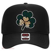 Leopard Shamrocks Clover Hat thumb 0