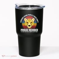Leopards Eating People’S Face Party Proud Member Funny Meme Tumbler thumb 0
