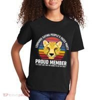 Leopards Eating People’S Face Party Proud Member Funny Meme Kids T-Shirt thumb 2