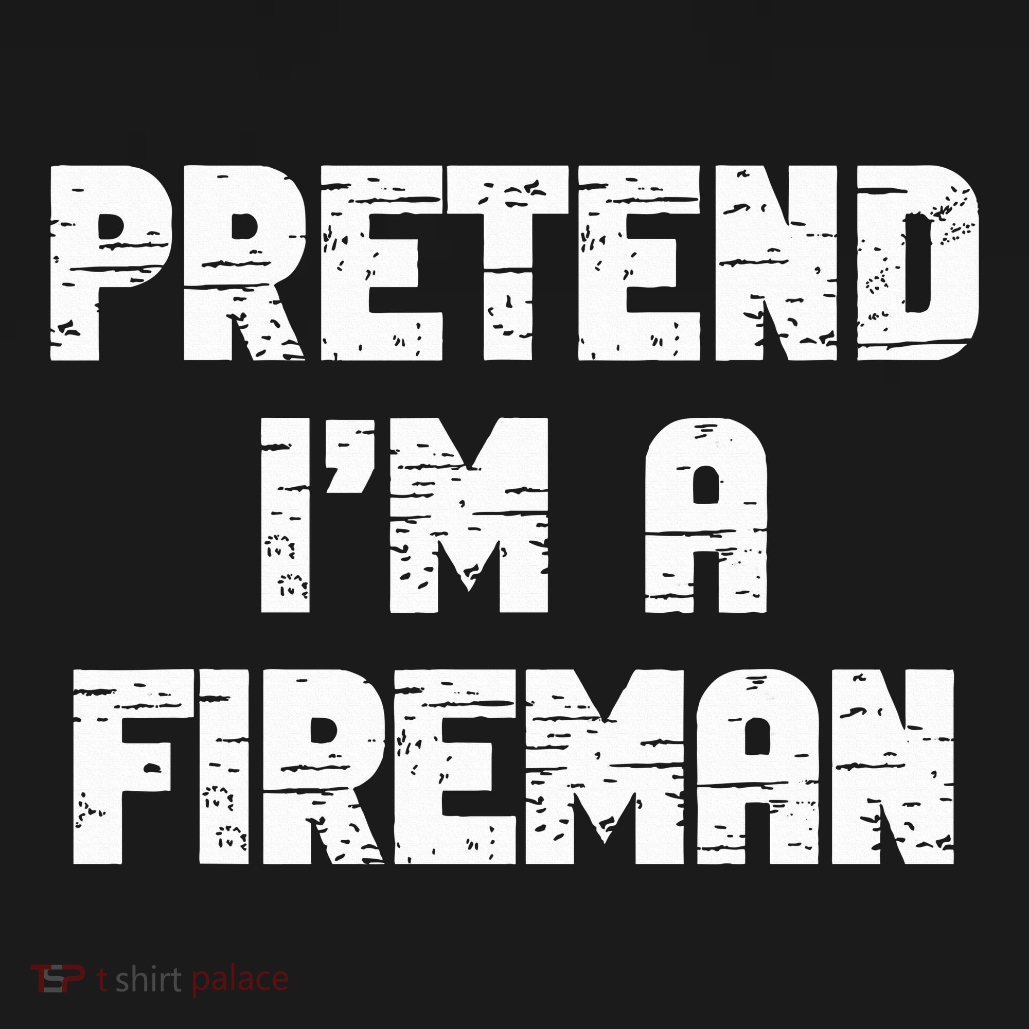 Lazy Easy Pretend I'm Fireman Party Halloween Costume Simple Women's Hoodie