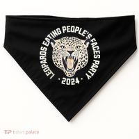 Leopards Eating PeopleS Faces Party USA-Made Doggie Bandana thumb 0