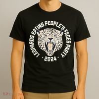 Leopards Eating PeopleS Faces Party T-Shirt thumb 3