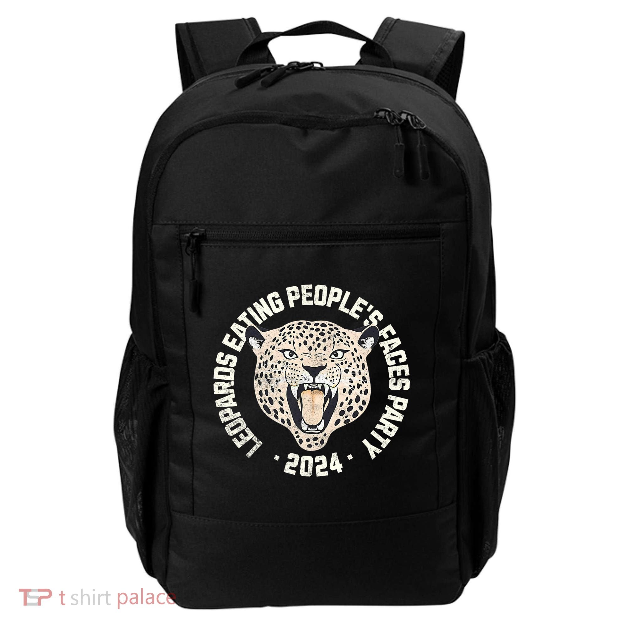 Leopards Eating PeopleS Faces Party Backpack