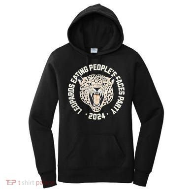 Leopards Eating PeopleS Faces Party Women's Hoodie