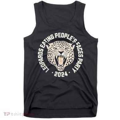 Leopards Eating PeopleS Faces Party Tank Top