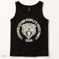 Leopards Eating PeopleS Faces Party Tank Top thumb 2