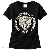 Leopards Eating PeopleS Faces Party Women's T-Shirt thumb 0
