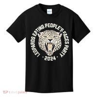 Leopards Eating PeopleS Faces Party Kids T-Shirt thumb 0