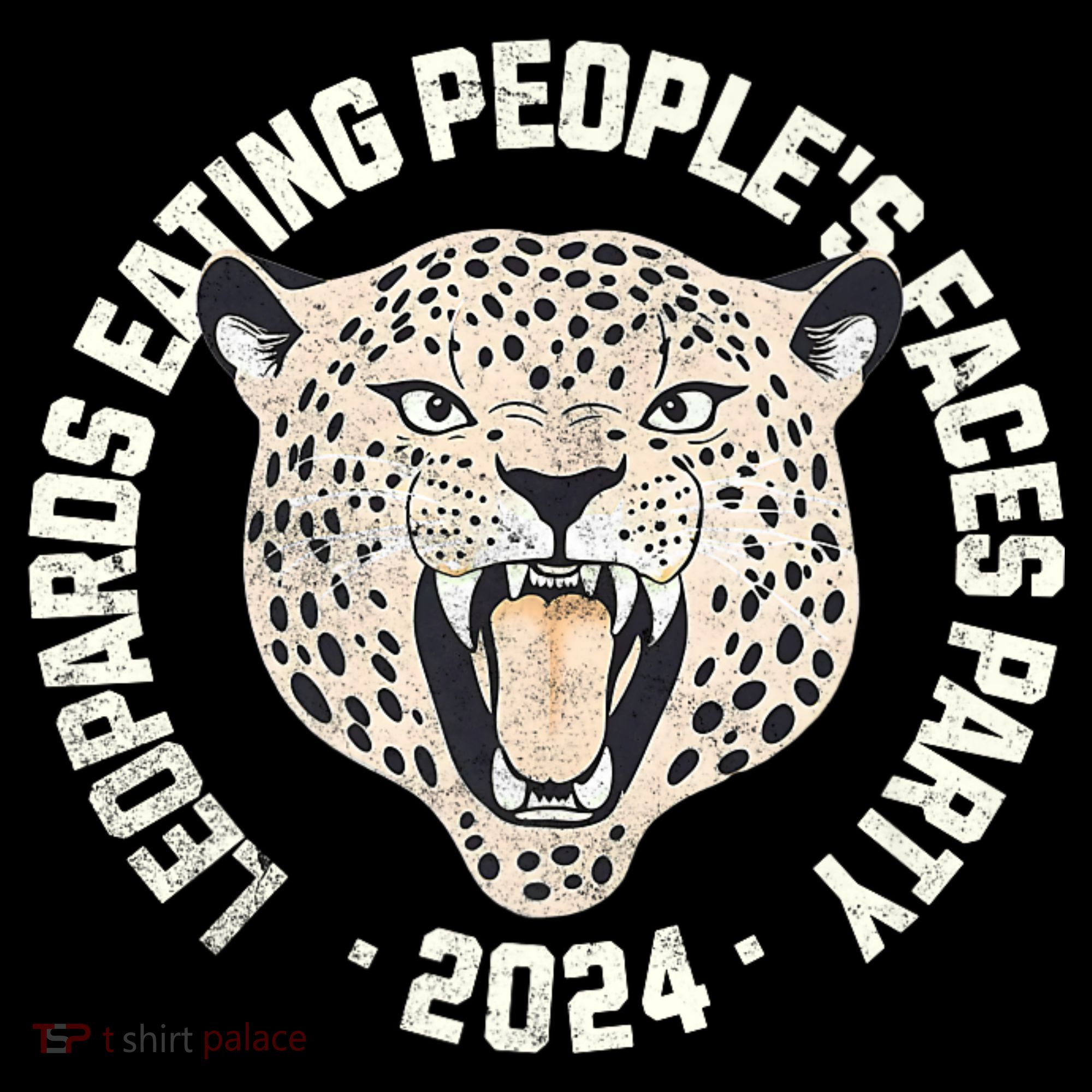 Leopards Eating PeopleS Faces Party Kids T-Shirt