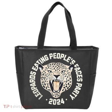 Leopards Eating PeopleS Faces Party Tote Bag