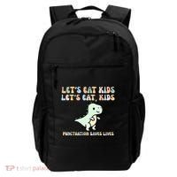 Lets Eat Punctuation Saves Live Backpack thumb 0
