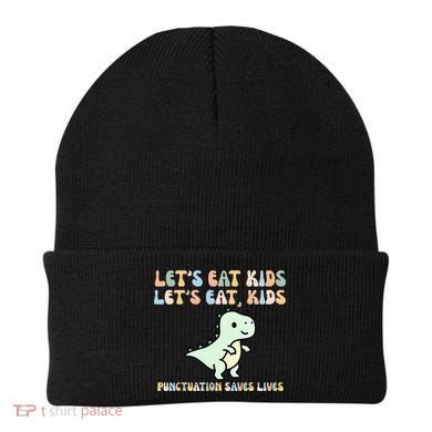 Lets Eat Punctuation Saves Live Beanie