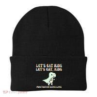 Lets Eat Punctuation Saves Live Beanie thumb 0
