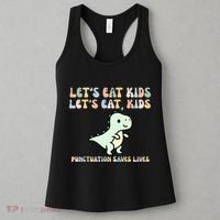 Lets Eat Punctuation Saves Live Women's Tank Top thumb 3
