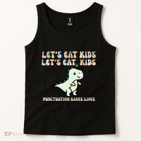 Lets Eat Punctuation Saves Live Tank Top thumb 2