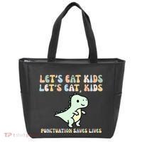 Lets Eat Punctuation Saves Live Tote Bag thumb 0