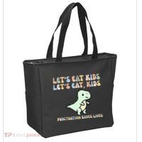 Lets Eat Punctuation Saves Live Tote Bag thumb 2