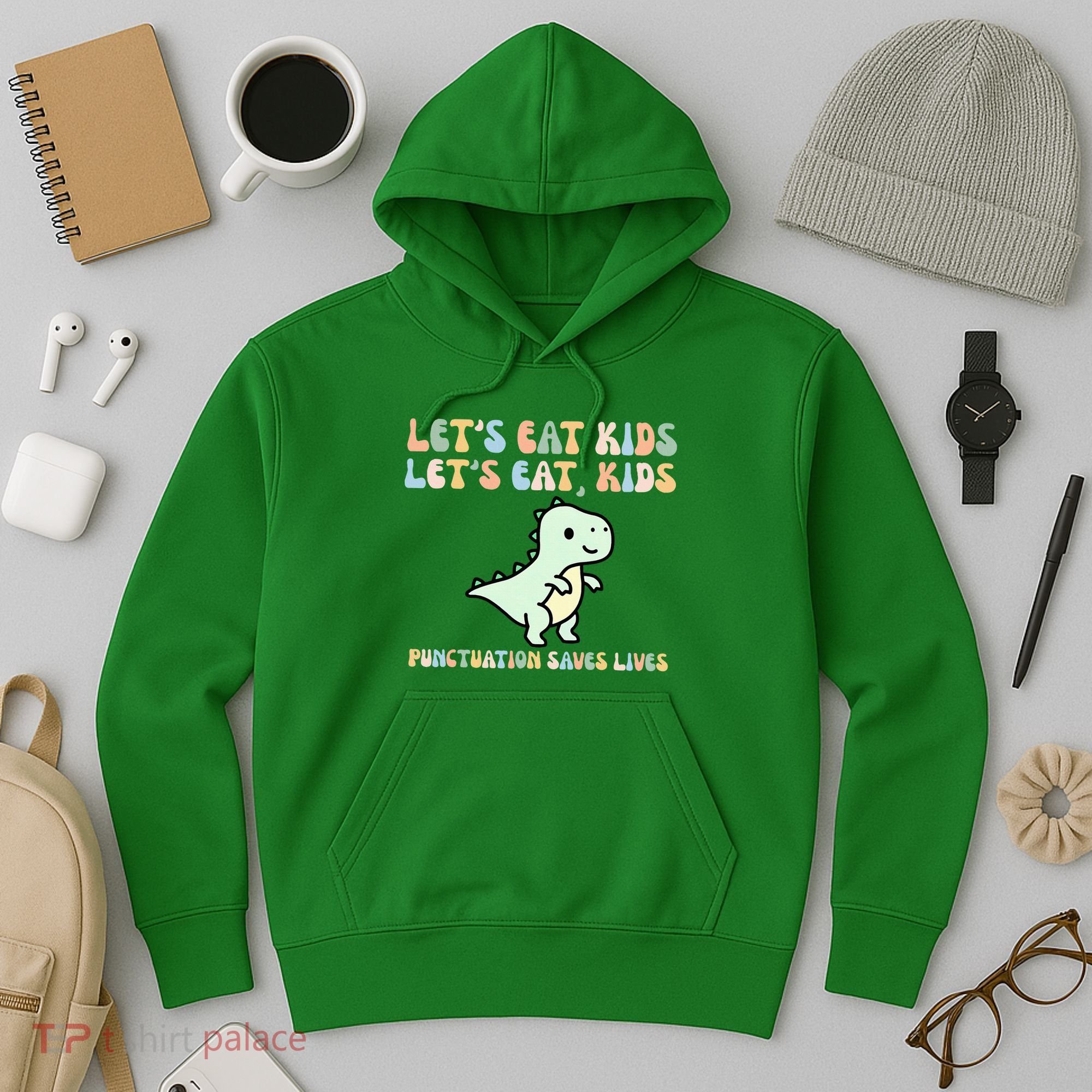 Lets Eat Punctuation Saves Live Hoodie