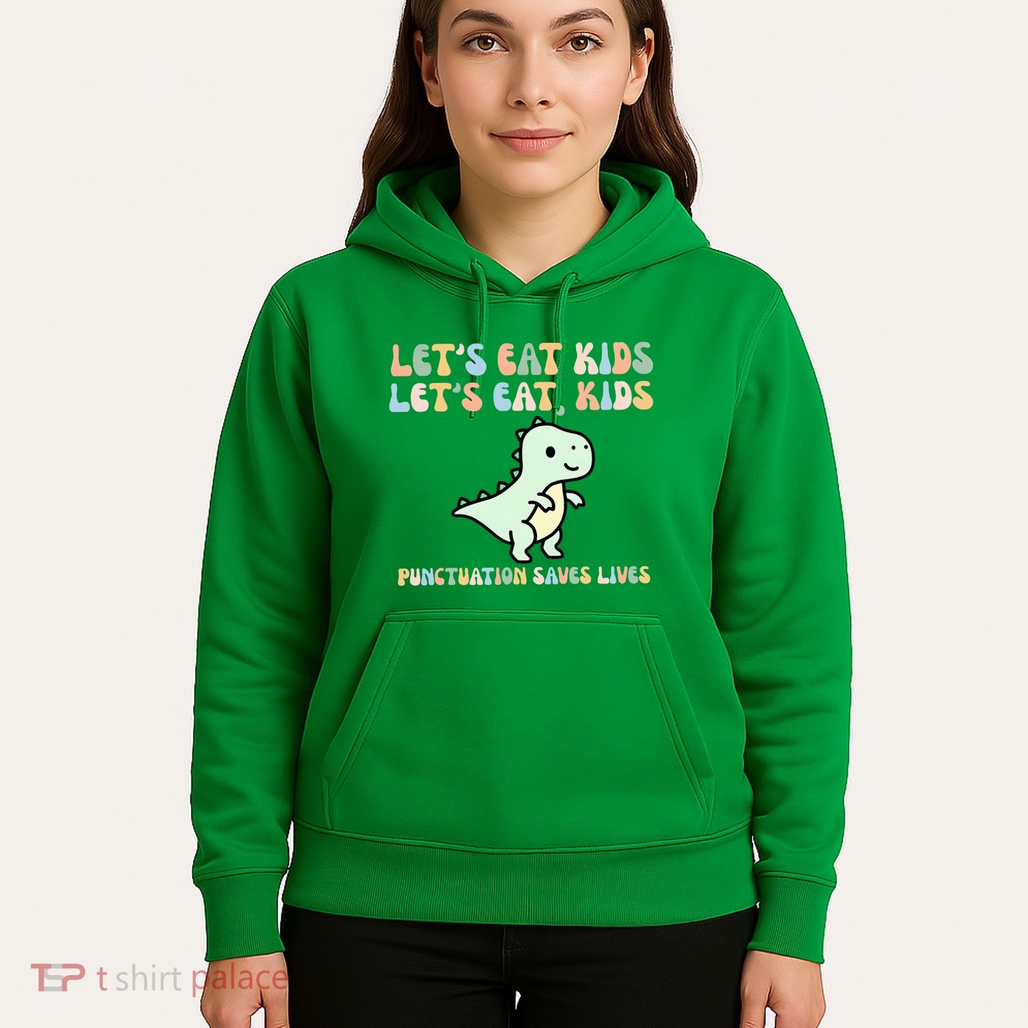 Lets Eat Punctuation Saves Live Hoodie