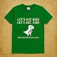 Lets Eat Punctuation Saves Live T-Shirt thumb 5