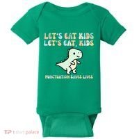 Lets Eat Punctuation Saves Live Baby Bodysuit thumb 0